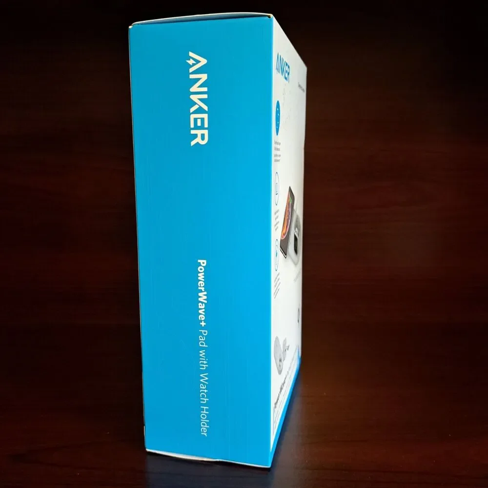 NEW Anker PowerWave+ Charging Mat with Watch Holder - White Sealed